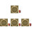 4 Sets Stickgarn Handgemachter Praktisches Kreuzstich Set 4