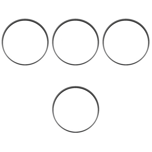 4 Stk. Runde Bilderrahmen Moderner Einfacher Wohnaccessoires 2