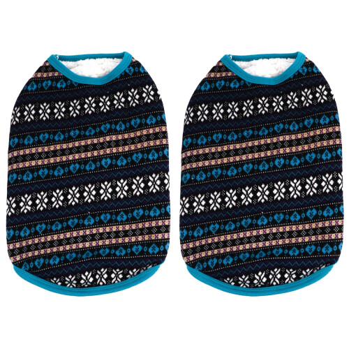 2Stk. Pet Rollkragenpullover Strickjacke Für Herbst Winter 1