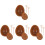 4 Sets Silikon Schokoladenform Form Hitzebeständige Kekseform 4