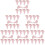 60 Sets Elegante Mit Schleifen Design 9