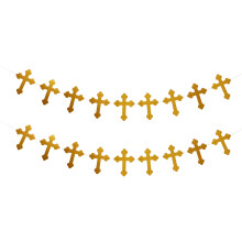 4 Banner Karneval Hängend