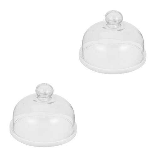 2Stk Keramik Kuchenplatte Mit Glasdeckel 1