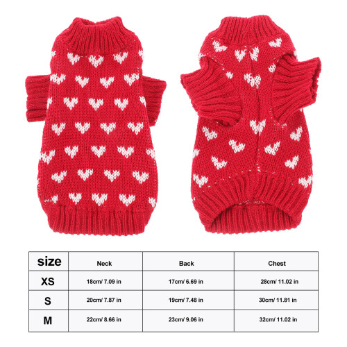 Hundestricken Pullover Für Kleine Mit Größe Xs 1