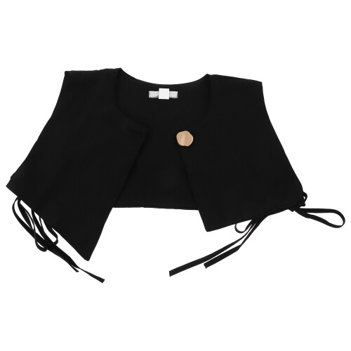 5Stk Mini-Cape Fake- , Polyester, Bequemer Rundhalsausschnitt 2