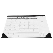 4Stk Büro Kalender Englisch Hängender Planung Wandkalender Zubehör