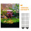 4 Sets Aquariumtrennwände Kunststoffgitter Eierkarton Mit Clips 8