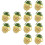 12 Ananas Legierung Mit Kristall 6