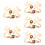 5 Sets Werden Mama Papa Sash Gürtel Corsage Pin Armbinde 10