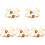 5 Sets Werden Mama Papa Sash Gürtel Corsage Pin Armbinde 2