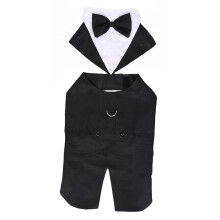2Stk -Hemd Baumwoll-Tuxedo Für Haustier