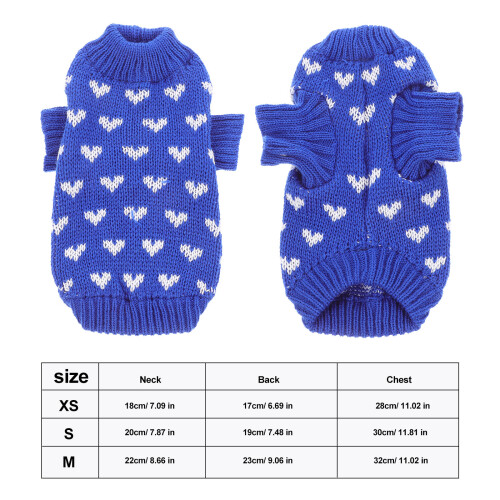 Hundestricken Pullover Für Kleine Mit Größe M 1
