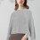Winter Strickpullover Poncho Umhang Schal 6
