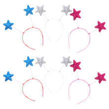 30Stk Kinder Stern Haarreif Schmuck Bunt Für Feiertage