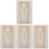 4Stück Silikon Backform Für Moai Stein Und 4