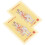 2Stk. Zodiac Karte Metall Messing Chinesischer Stil 6