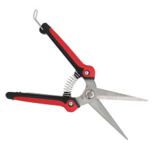 Durable Stainless Steel Red Pruning Shears for Effortless Garden Trimming
