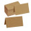 105 Desktop Namensschild Büro Gefalteter Name Kraftpapier 1
