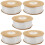 5Rolls White Decorative Gauze Ribbon for Craft Gift Box Packaging 8