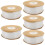 5Rolls White Decorative Gauze Ribbon for Craft Gift Box Packaging 10