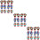 18 Paar Kinder Langfingerhandschuhe Winter Stulpen 9