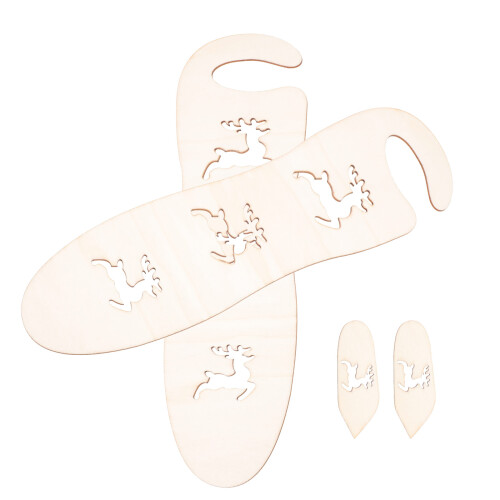 3 Paar Diy Holzgestrickte Handschuh Displaymodell Handgewobene
