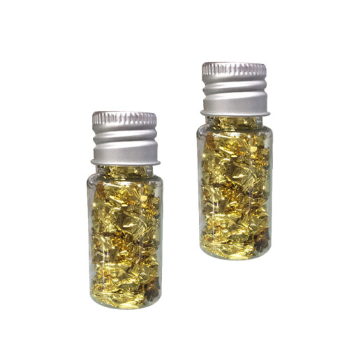 2 Unidades Botella Papel 5G Foil Calcomanía Para 2