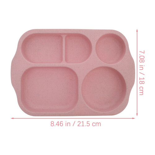 De Platos Con Ranuras, Tenedor, Y Rosa 1