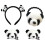 12 Panda Stirnband Haarspange Haaraccessoires 11