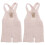 2 Unidades Pantalón Con Para Bebé Beige 0-3 2
