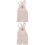 2 Unidades Pantalón Con Para Bebé Beige 0-3 5