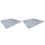 2Pcs Durable Silver Picnic Blanket Foldable Moistureproof Outdoor Mat 2