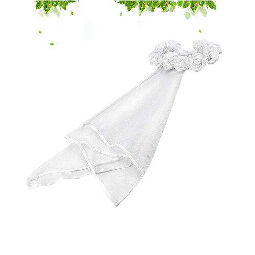 Bride Rose Decor Guirnalda Para Novia Mujer 2