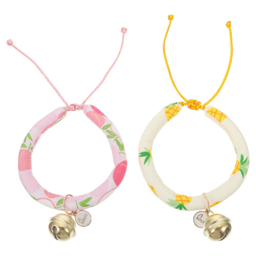 4 Unidades Collar Ajustable Para De Tela