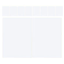 10 Unidades Marco De Fotos Acrílico Transparente Para Manualidades