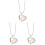 3 Unidades Colgante Collar Joyería 4