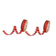 6 5 M Decorativa Roja Con Para Bodas Y Fiestas