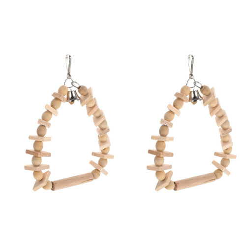 2 Unidades De Madera Para , Colgante Para 1