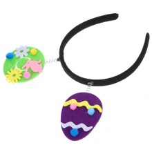 Diadema De Pascua Con Broche De Dibujos Para El Pelo