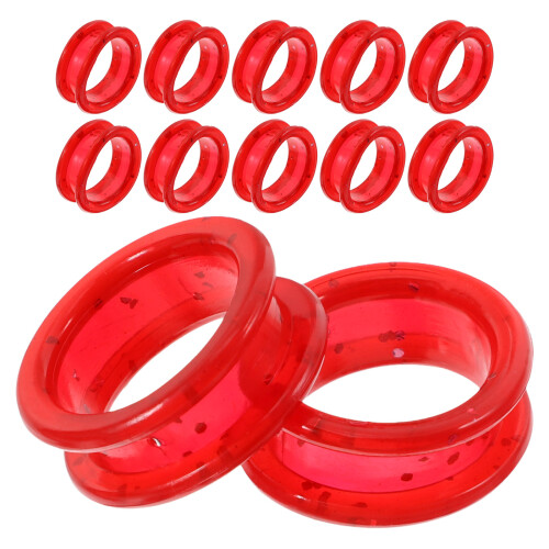 12 Unidades Anillos De Para Tijeras De Perro