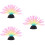 3Pcs Planta Artificial Acuario, Fluorescente, 7