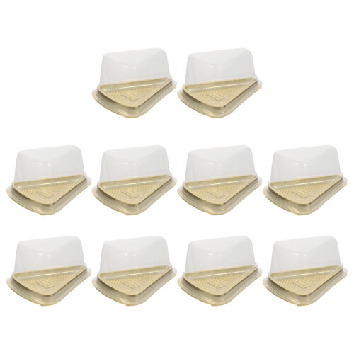 100Ud Envases Pe Para Conservar Cheesecake Y Chocolates