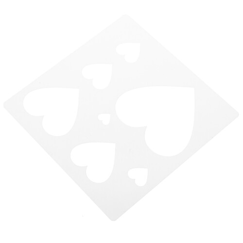 3 Piezas Plantilla Boda Corazón Reutilizable Manualidades 1