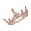 2 Unidades Tiara Vintage Mujer Cristal 9