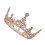 2 Unidades Tiara Vintage Mujer Cristal 10