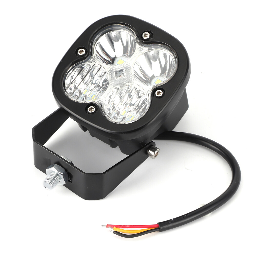 3.1In 40W Rgb Led Work Light With Adjustable Bracket Waterproof 6000K 4021359978693