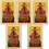 5 Pièces Carte Dragon Année Protection Chinoise 5