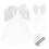 -Tête Coiffe Accessoire Pour Beige 5