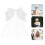 -Tête Coiffe Accessoire Pour Beige 7