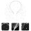 Mesh Headband Voile Coiffe Pour Festival 9